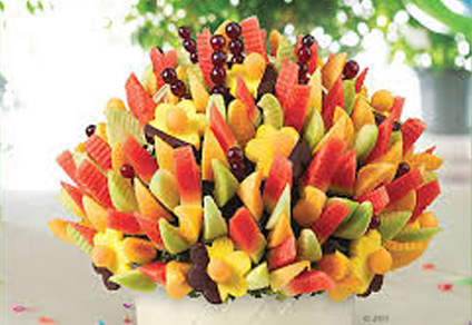 Cách làm lẵng hoa trái cây tặng mẹ ngày 20-10